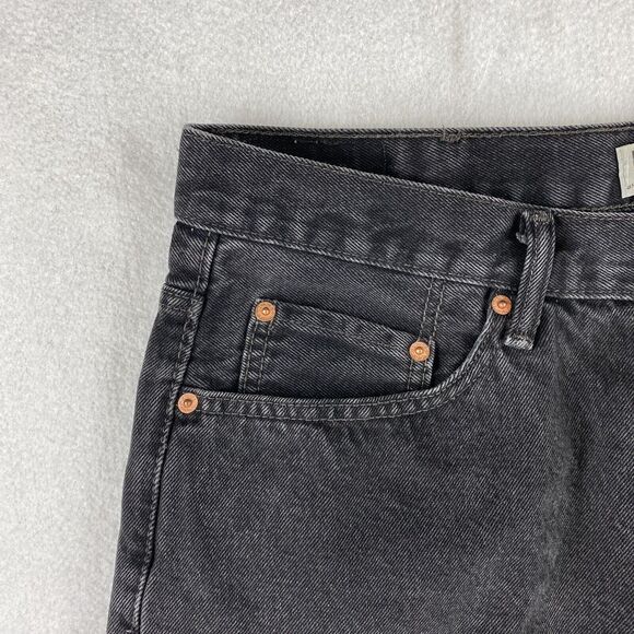 Levi's 550 Relaxed Fit Jeans Men's 40x32 Black Straight Retro Denim Vintage 2000 - Picture 5 of 16